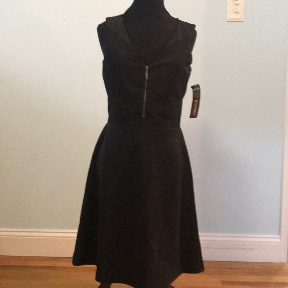 Chetta B NWT black dress size 4